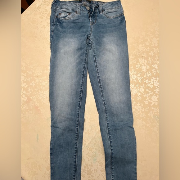 Aeropostale Jean Leggings Size 0 - Picture 1 of 2